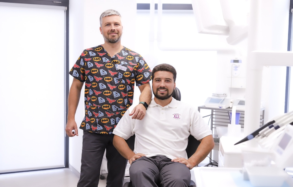 Obr. 2: Zakladatelé Smile Centra: Oleg a Vladyslav Ridchenko