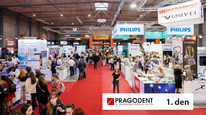 Online reportáž PRAGODENT 2025 – 1. den Online reportáž PRAGODENT 2025 – 1. den